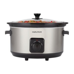 Morphy Richards 6.5l Slow Cooker Brushed Steel