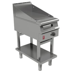 Falcon Dominator Plus 400mm Wide Smooth Natural Gas Griddle on Fixed Stand G3441