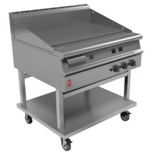 Falcon Dominator Plus 900mm Wide Smooth Natural Gas Griddle on Mobile Stand G3941